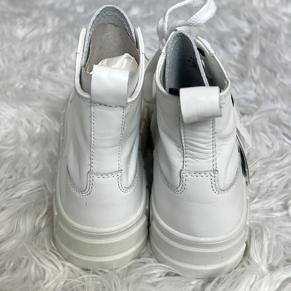 BRAND NEW!!!!! ZARA LEATHER PLATFORM SNEAKERS - Picture 5 of 5
